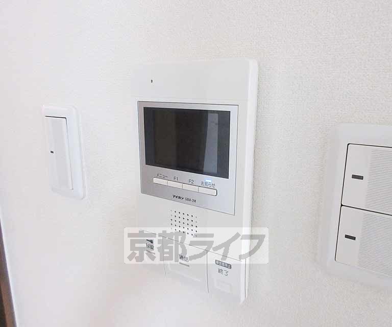 セキュリティ　モニター付きで安心です！