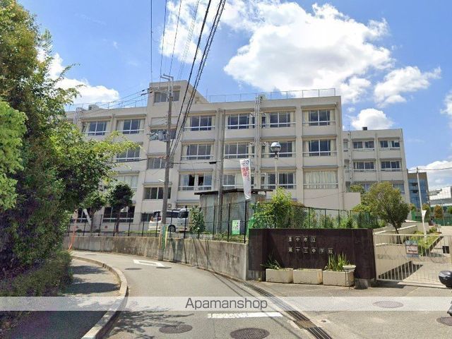 中学校　第十三中学校（中学校）まで619m