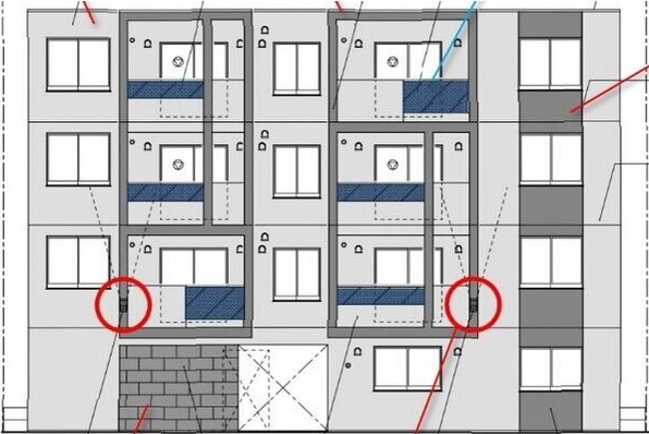 建物外観　物件名【リコルドアーツ】とお伝えください！
