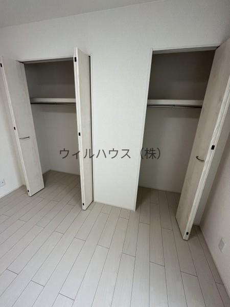 収納　クローゼット！
