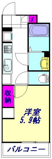 ＪＲ京浜東北線 蕨駅 徒歩9分 3階建 築10年の間取り写真