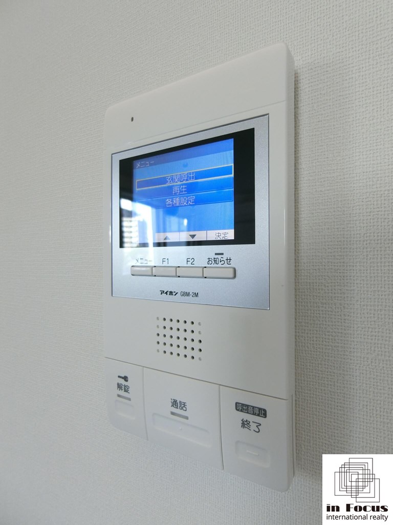 セキュリティ　来客の顔が見える安心のTVモニターホン