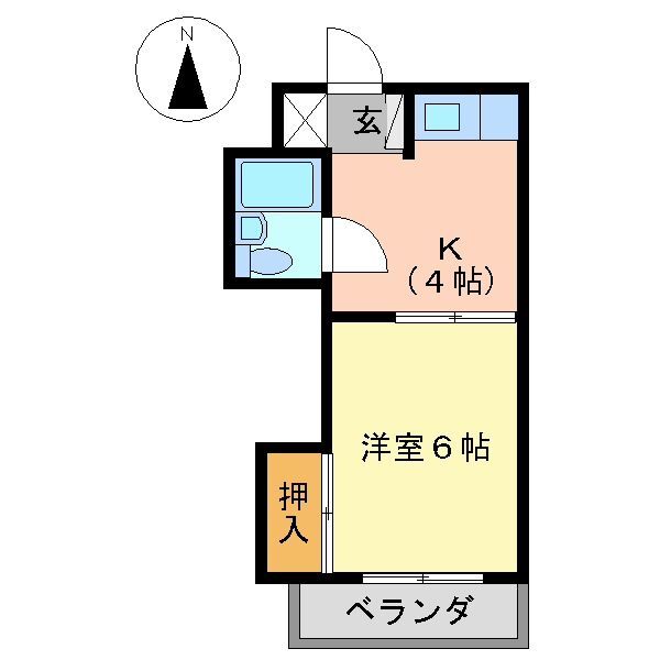 サンベールハイムの間取り写真