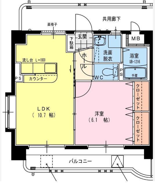 ぴゅあグリーンの間取り写真