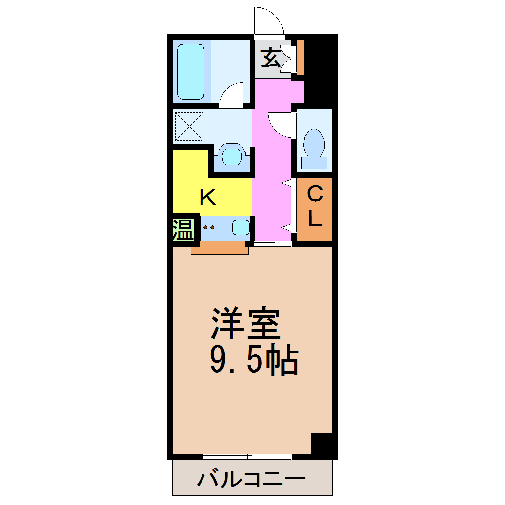 グリーンパーク新瑞の間取り写真
