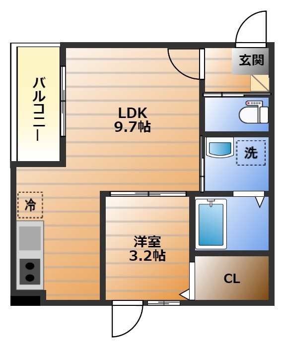 グランキオ薬師堂の間取り写真
