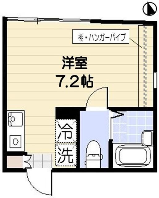 小田急線 千歳船橋駅 徒歩3分 4階建 築11年の間取り写真
