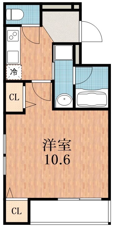ＪＲ阪和線 杉本町駅 徒歩5分 3階建 築11年の間取り写真