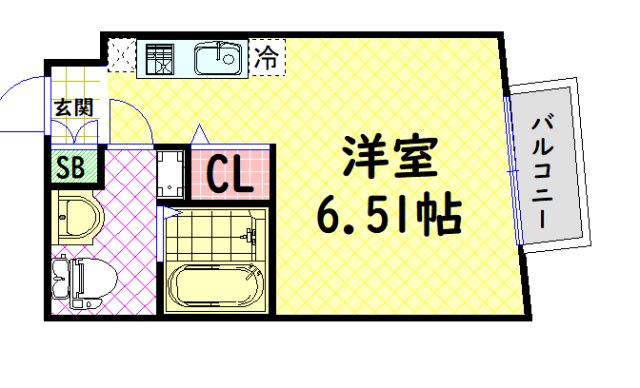 翔・阿波座の間取り写真