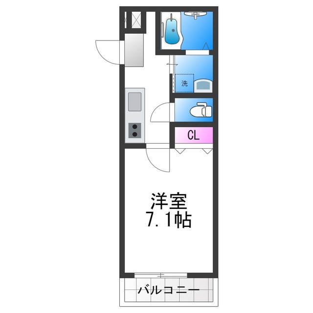フジパレス長吉長原西III番館の間取り写真