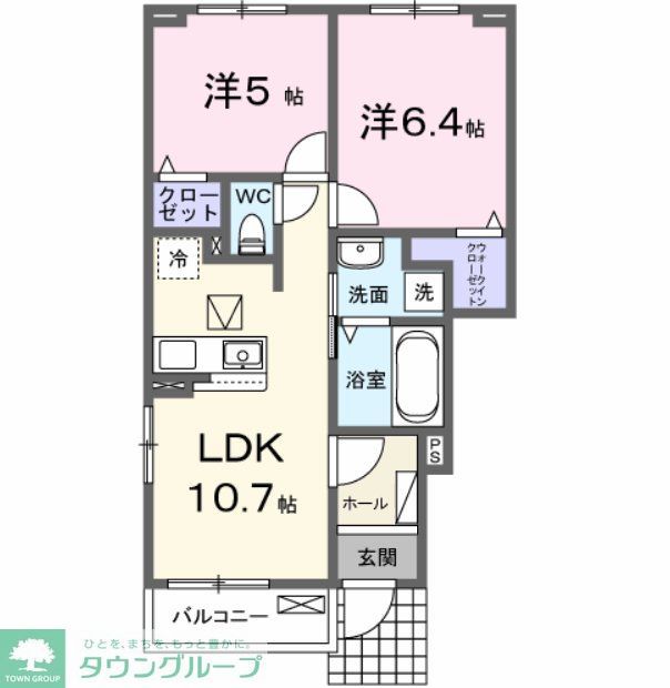 フェリチタカーサ Iの間取り写真