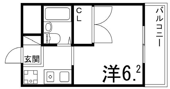 ハートピア姫路の間取り写真