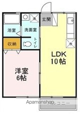 シティハイムメイプルの間取り写真