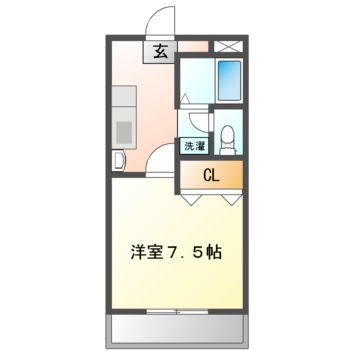 美野里第3中央ビルの間取り写真