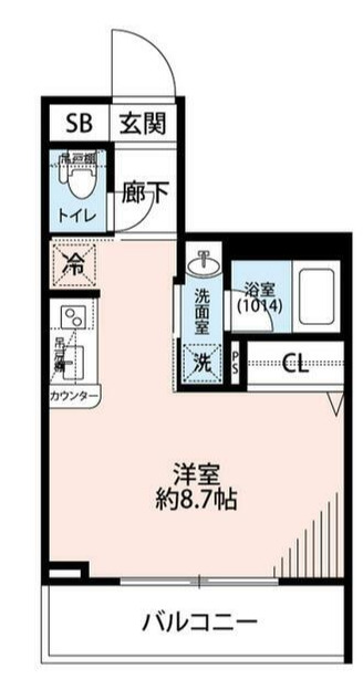プレール・ドゥーク下井草の間取り写真