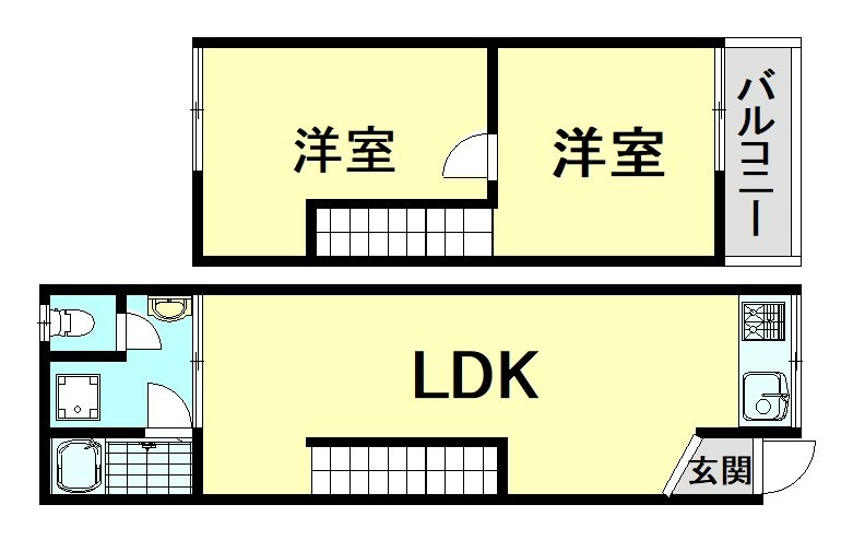 石津町東テラスの間取り写真