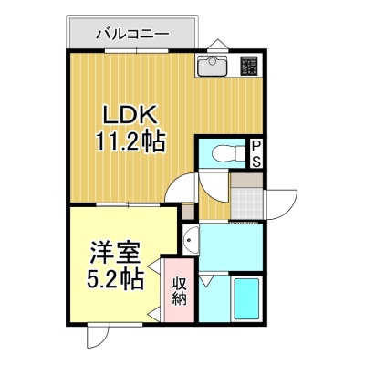 Lien Fort Takuyuの間取り写真
