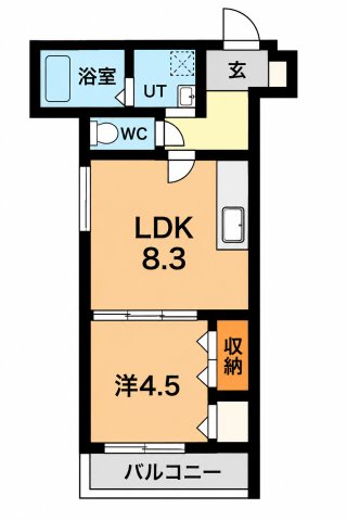 フジパレス神戸本町ウエストの間取り写真