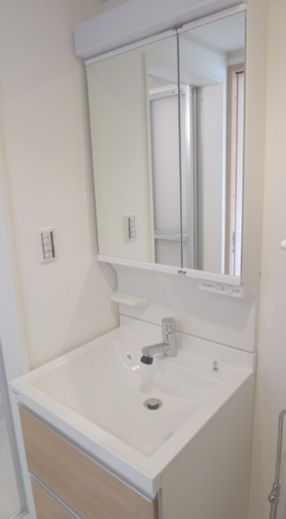 洗面設備　嬉しいシャンドレ