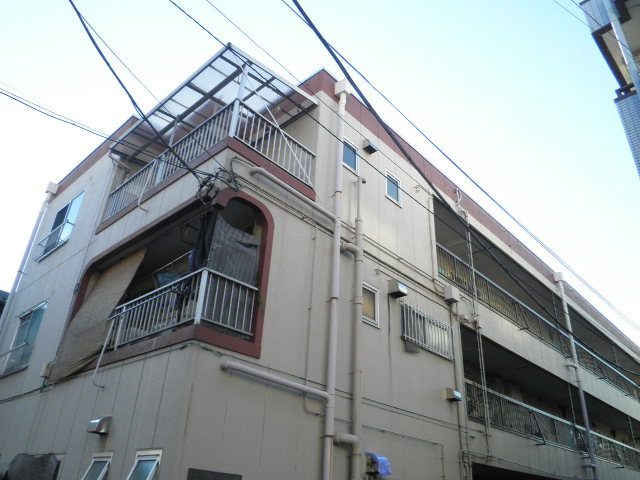 墨田区東向島のマンションの建物外観