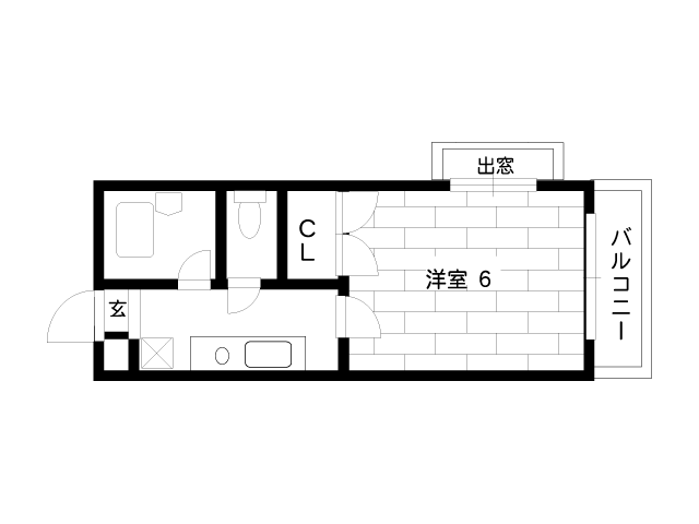 神戸市東灘区魚崎南町のマンションの間取り