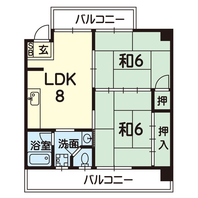 Ｙ’ｓハウスの間取り