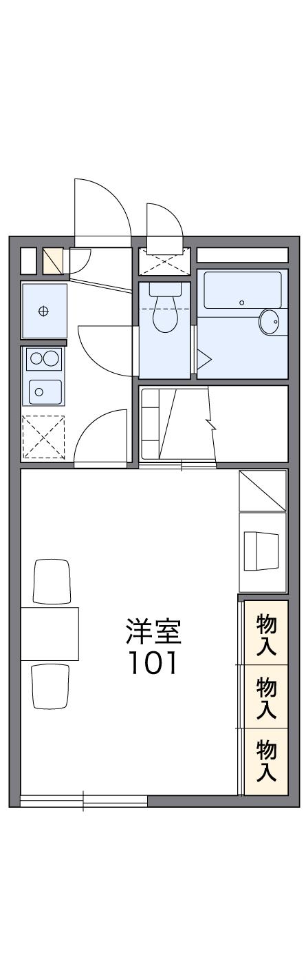 道野辺北原の間取り