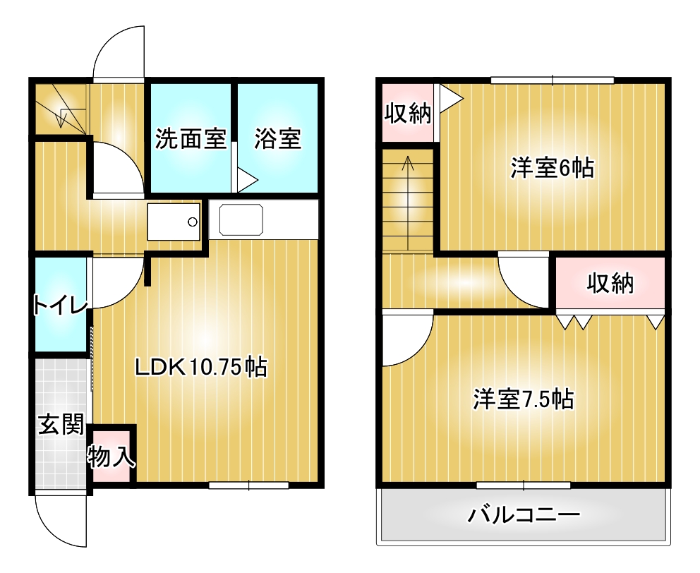 【テラス・ワンの間取り】