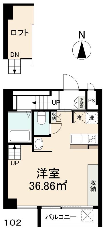 富士ヒルズの間取り