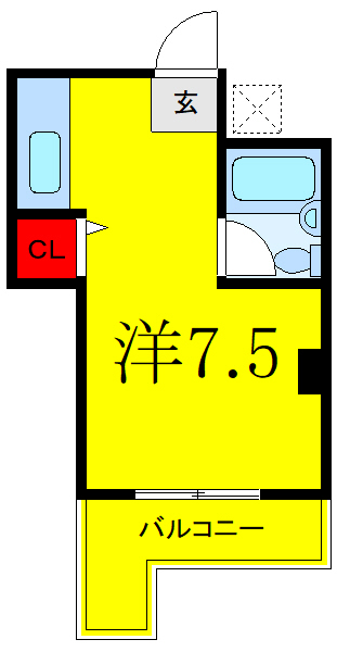 春日レジデンスの間取り