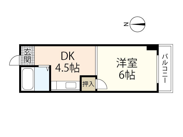 第三山本ビルの間取り