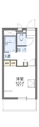 【レオパレスシャーウッドの森の間取り】