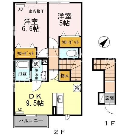 ルナステイトの間取り