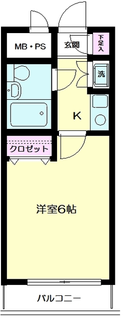 日神パレス杉田Ａ棟の間取り