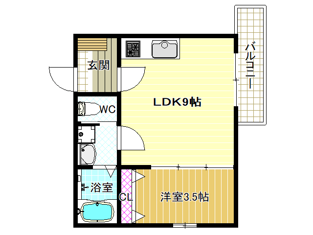 【F+style柏原・田辺の間取り】