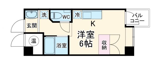 デトム・ワン四条大宮の間取り