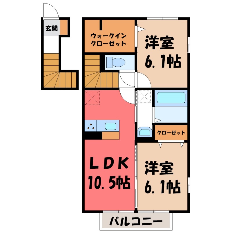 グランデュールの間取り