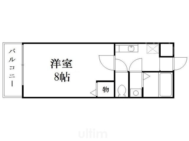 アビタシオン東山の間取り