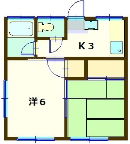 第三あさひ荘の間取り