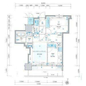 プレシス知事公館前WESTの間取り