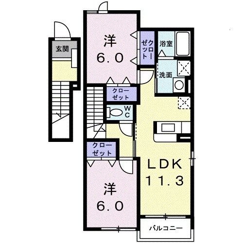 サンティーアの間取り