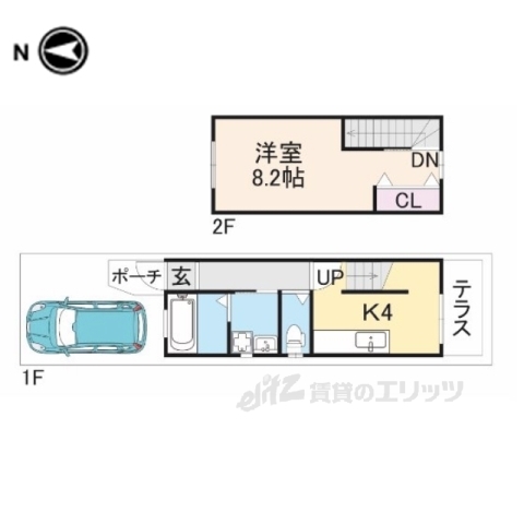 京都市伏見区羽束師菱川町のその他の間取り