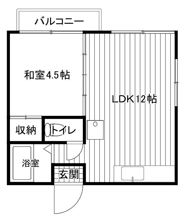 足柄上郡松田町松田惣領のアパートの間取り