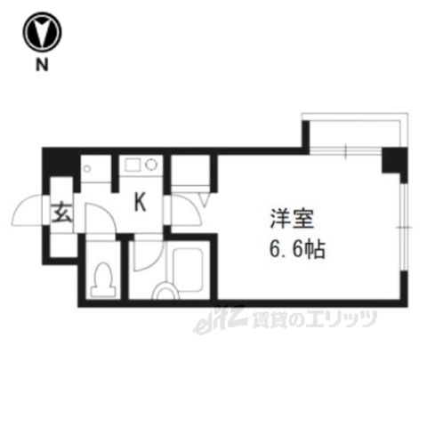 エリッツ９の間取り