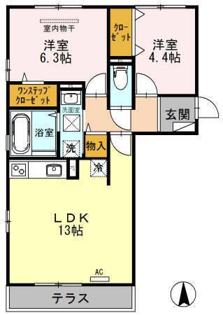 ヴィラクエンティの間取り