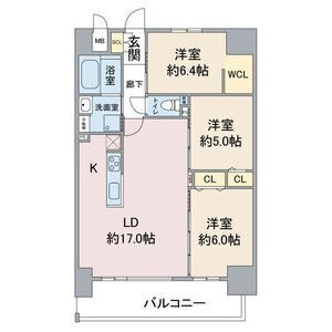 ラトゥール浄心の間取り