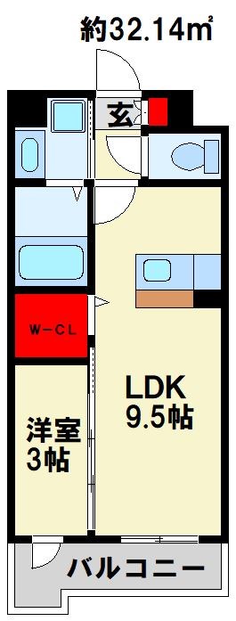 グランヒルズ行橋の間取り