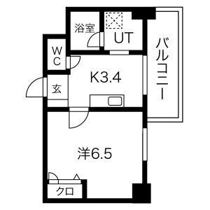 【大阪市平野区喜連東のマンションの間取り】