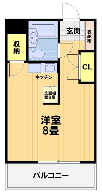 第26長栄センチュリーハイツの間取り