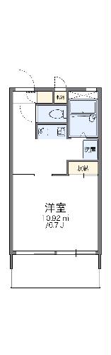 レオパレスプレシオＤの間取り